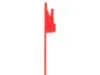 Picture of RETYZ EveryTie 6 Inch Red Releasable Tie - 100 Pack