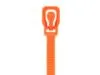 Picture of RETYZ EveryTie 8 Inch Fluorescent Orange Releasable Tie - 100 Pack