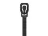 Picture of RETYZ EveryTie 10 Inch Black Releasable Tie - 100 Pack