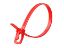 Picture of RETYZ EveryTie 10 Inch Red Releasable Tie - 100 Pack