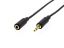 Show details for Slim AUX Stereo Audio Extension Cable w/ Microphone Support - 25 FT Picture of Slim AUX Stereo Audio Extension Cable w/ Microphone Support - 25 FT