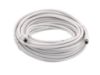 Picture of RG6 CaTV Coaxial Patch Cable - 50 FT, F Type, White