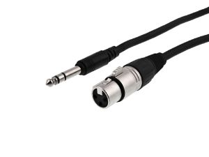 Picture of XLR Female to 1/4 Stereo Plug - 15 FT