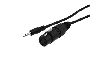 Picture of XLR Female to 3.5mm Stereo Plug - 1 FT