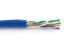 Picture of Cat5e 350Mhz Network Cable - 24 AWG Solid Copper, Blue, Plenum (CMP) - 1000 FT