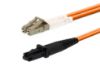 Picture of 1m Multimode Duplex Fiber Optic Patch Cable (50/125) - LC to MTRJ