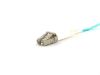 Picture of 1m Multimode Duplex Fiber Optic Patch Cable (50/125) OM3 Aqua - Laser Opt - LC to SC