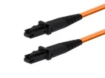 Show details for 1m Multimode Duplex Fiber Optic Patch Cable (50/125) - MTRJ to MTRJ Picture of 1m Multimode Duplex Fiber Optic Patch Cable (50/125) - MTRJ to MTRJ