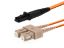 Picture of 3m Multimode Duplex Fiber Optic Patch Cable (62.5/125) - MTRJ to SC