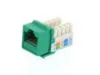 Picture of CAT6 SpeedTerm™ Keystone Jack 90 Degree 110 UTP - Green