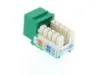 Picture of CAT6 SpeedTerm™ Keystone Jack 90 Degree 110 UTP - Green