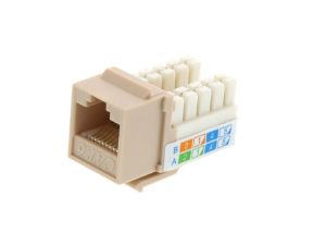 Picture of CAT6 SpeedTerm™ Keystone Jack 90 Degree 110 UTP - Ivory