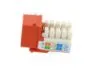 Picture of CAT6 SpeedTerm™ Keystone Jack 90 Degree 110 UTP - Orange