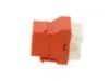 Picture of CAT6 SpeedTerm™ Keystone Jack 180 Degree 110 UTP - Orange