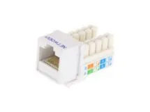 Picture of CAT6A SpeedTerm™ Keystone Jack 90 Degree - White