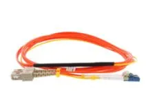 Show details for 1M Mode Conditioning Duplex Fiber Optic Patch Cable (62.5/125) - LC (equip.) to SC Picture of 1M Mode Conditioning Duplex Fiber Optic Patch Cable (62.5/125) - LC (equip.) to SC