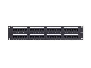 Picture of 48 Port CAT5e Rack Mount Patch Panel - 2U