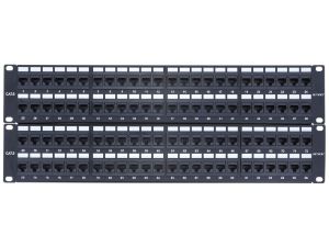 Picture of 96 Port CAT6 Rack Mount Patch Panel - 4U, TAA Compliant, RoHS Compliant