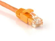 Picture of CAT6 Patch Cable - 7 FT, Orange, Booted