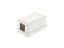 Picture of 1 Port Surface Mount Box - White