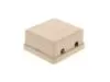 Picture of 2 Port Surface Mount Box - Ivory
