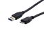 Picture of USB 3.0 SuperSpeed Cable A to Micro B M/M - 10 FT