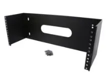 Picture of 4u Wall Mount Bracket - Hinged - Black