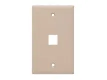 Picture of 1 Port Keystone Faceplate - Single Gang - Beige