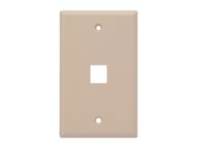 Picture of 1 Port Keystone Faceplate - Single Gang - Beige