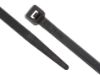 Picture of 6 Inch Black UV Resistant Cable Ties - 100 Pack