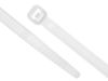 Picture of 6 Inch Natural Nylon Cable Ties - 100 Pack, 40 Lbs Tensile Strength, UL Compliant