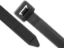 Picture of 15 Inch Black UV Heavy Duty Cable Ties - 100 Pack, Nylon, 250 Lbs Tensile Strength