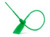 Picture of 11.5 Inch Green Pull Tight Plastic Seals - 100 Pack