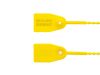 Picture of 11.5 Inch Yellow Pull Tight Plastic Seals - 100 Pack