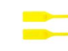 Picture of 13 Inch Heavy-Duty Yellow Pull Tight Plastic Seal - 100 Pack