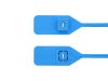 Picture of 13 Inch Blue Tear Away Plastic Seal with Steel Lock - 100 Pack