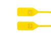 Picture of 13 Inch Yellow Tear Away Plastic Seal with Steel Lock - 100 Pack