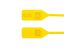 Picture of 13 Inch Yellow Tear Away Plastic Seal w/ Steel Lock - 100 Pack