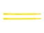 Picture of 8 Inch Yellow Plastic Seals - 100 Pack