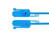 Picture of 15 Inch Blue Tamper Evident Tear Away Plastic Seals - 100 Pack