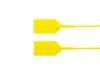 Picture of 8 Inch Yellow Light-Duty Pull Tight Plastic Seals - 100 Pack