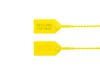 Picture of 8 Inch Yellow Light-Duty Pull Tight Plastic Seals - 100 Pack