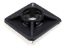 Picture of 3/4 Inch Black Nylon Adhesive Tie Mounts - 100 Pack, UV & RoHS Compliant