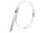 Picture of 12 Inch Heavy Duty Stainless Steel Cable Ties - 100 Pack, 350 Lbs Tensile Strength, UL Compliant