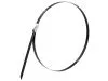Picture of 14 Inch Black Coated 304 Stainless Steel Cable Ties - 100 Pack