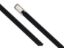 Picture of 27 Inch Black Coated 304 Stainless Steel Cable Ties - 100 Pack