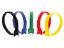 Picture of 12 Inch Multi-colored Hook & Loop Tie Wraps - 50 Pack