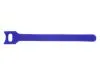 Picture of 6 Inch Blue Hook and Loop Tie Wraps - 50 Pack