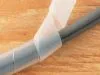 Picture of 1/2 Inch Clear Polyethylene Spiral Wrap - 10 Foot