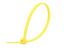 Picture of 6 Inch Yellow Miniature Nylon Cable Tie - 100 Pack